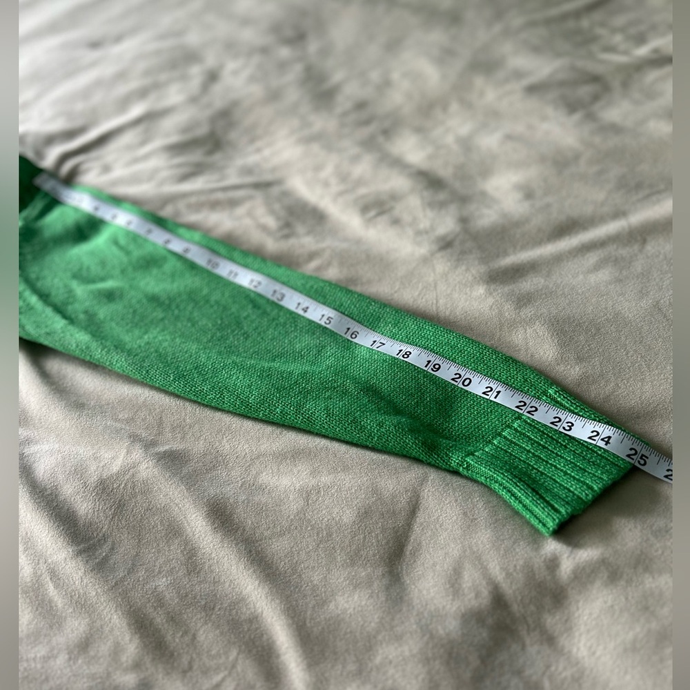 CAbi Green Cowl Neck Sweater - Picture 6 of 7